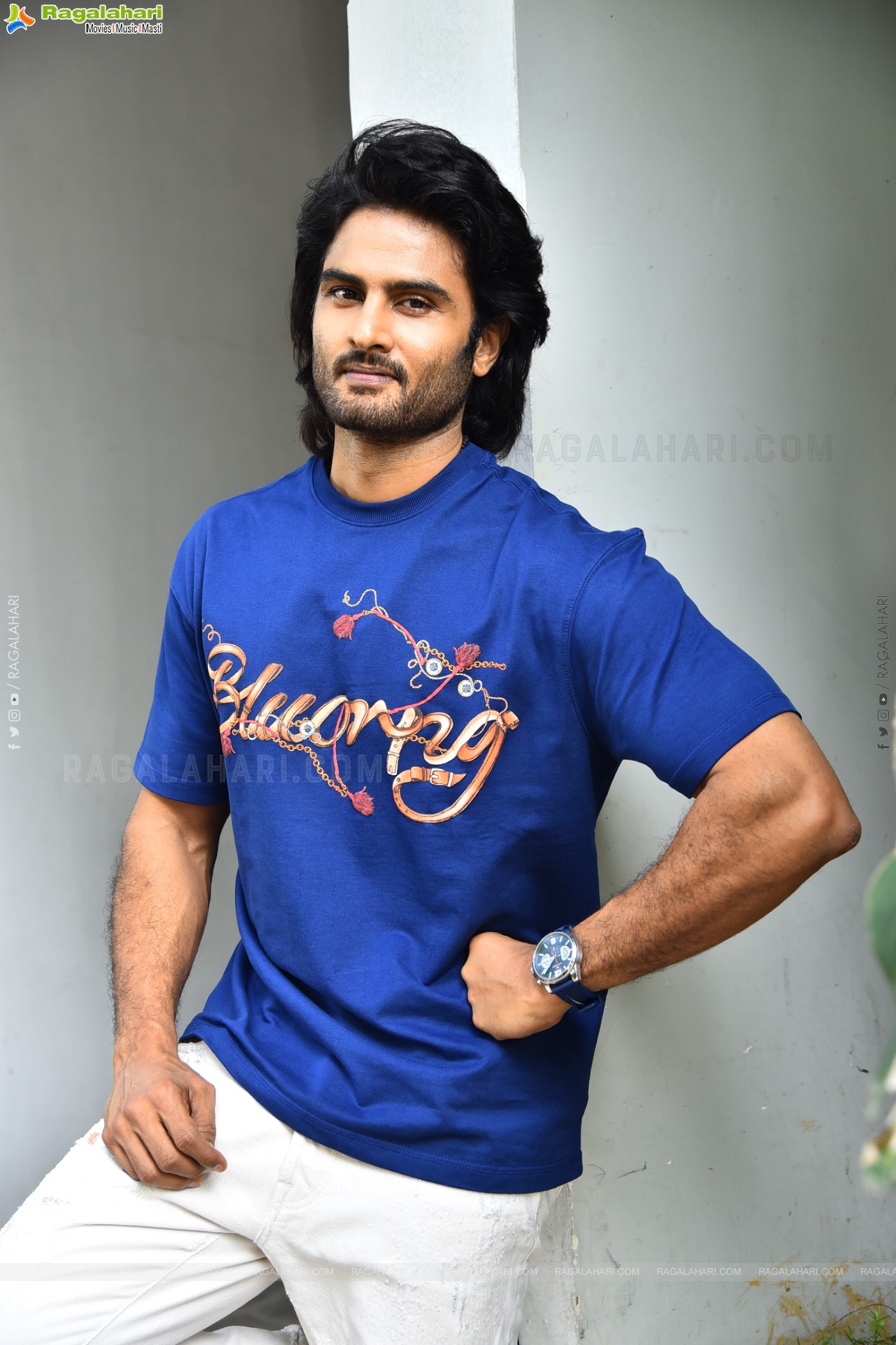Sudheer Babu at Jatadhara Movie Interview, HD Gallery
