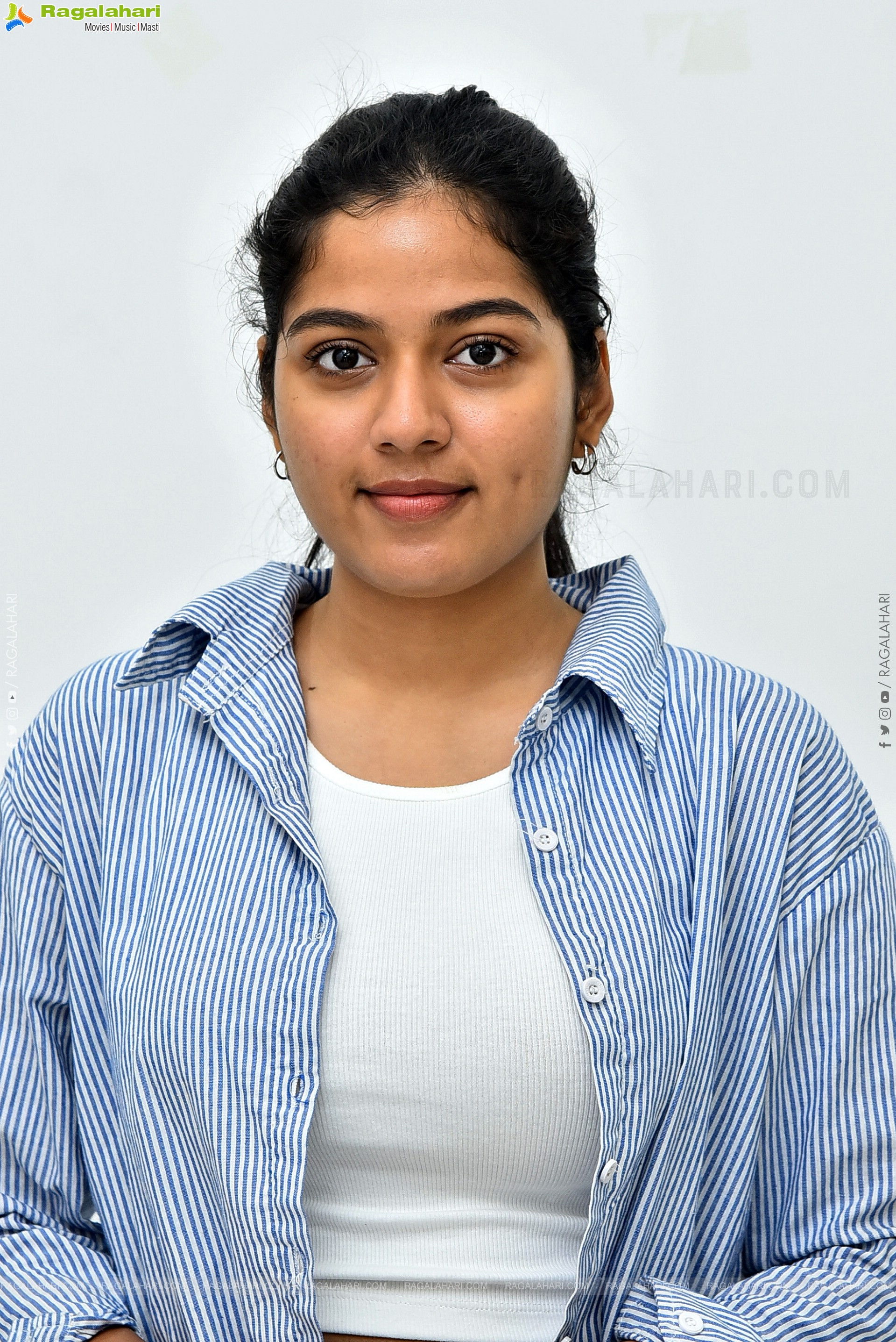 Tejaswi Rao at Raju Weds Rambai Interview, HD Gallery