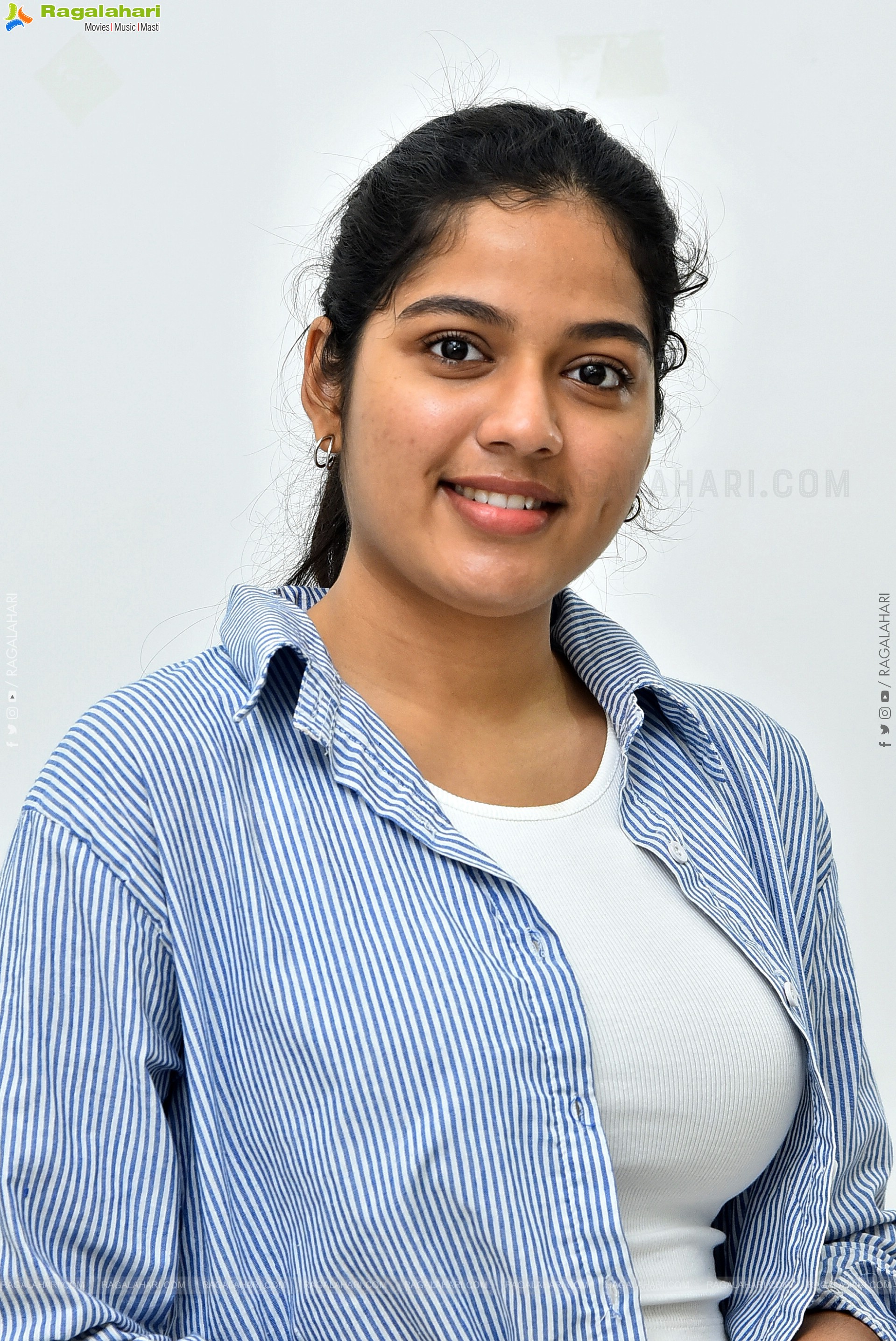 Tejaswi Rao at Raju Weds Rambai Interview, HD Gallery