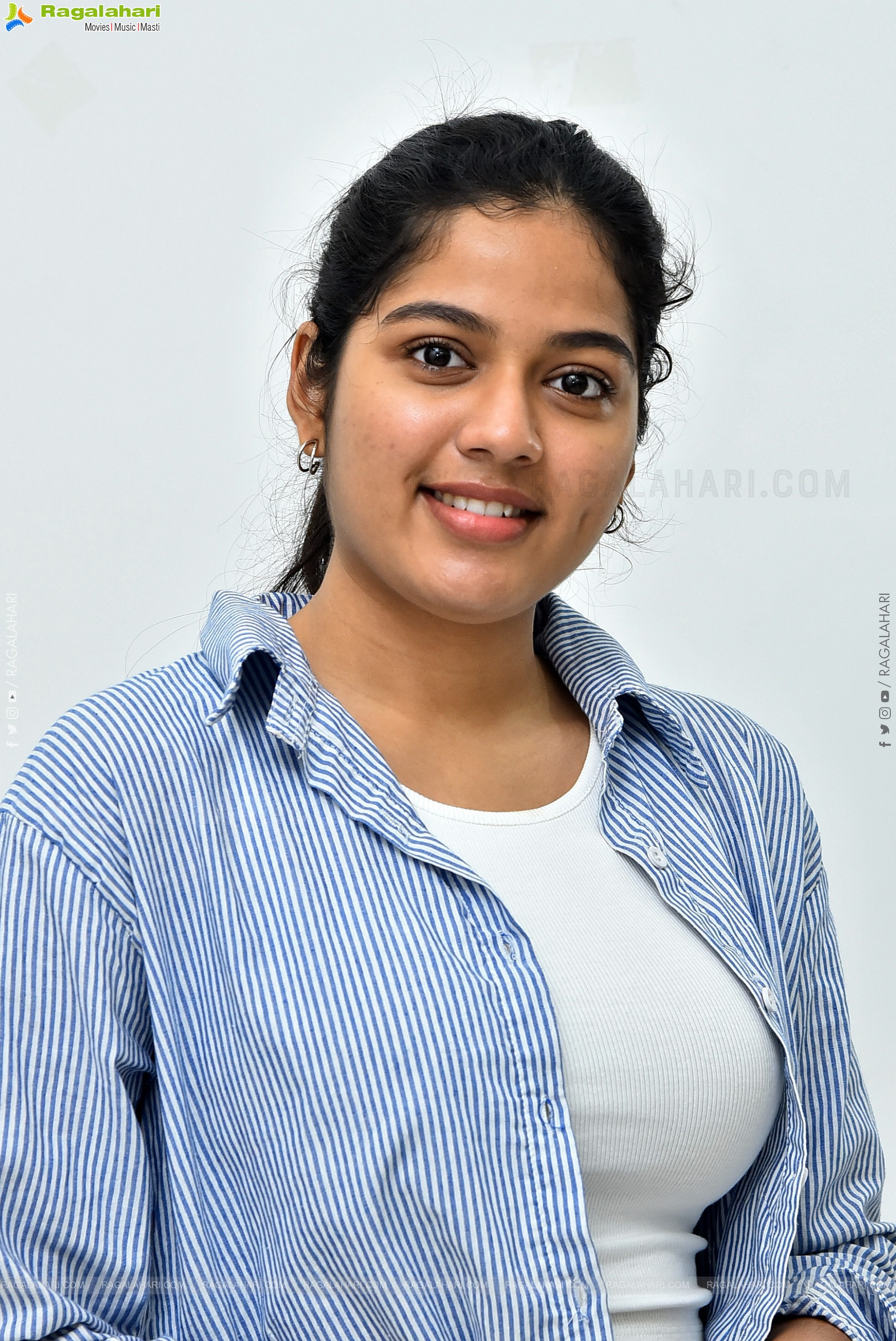 Tejaswi Rao at Raju Weds Rambai Interview, HD Gallery