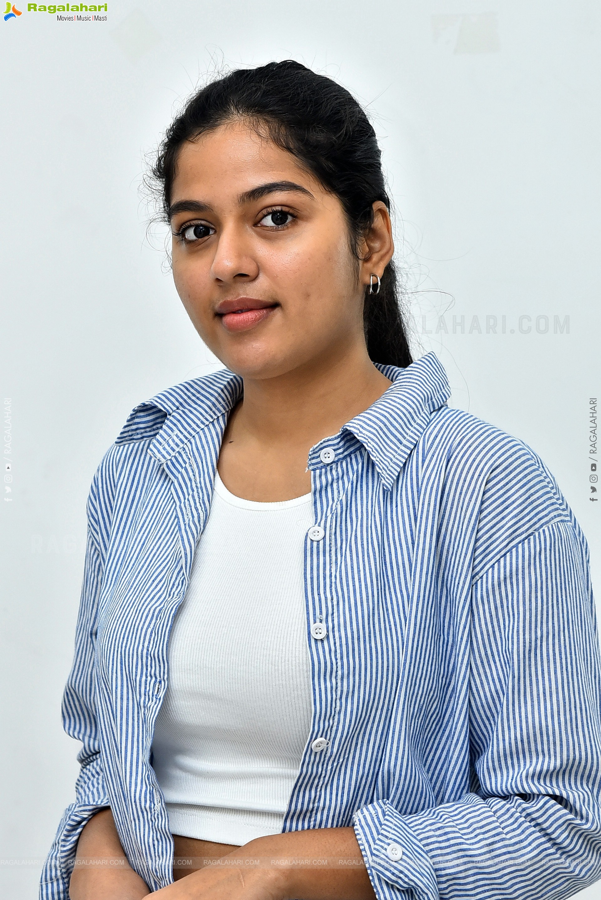 Tejaswi Rao at Raju Weds Rambai Interview, HD Gallery