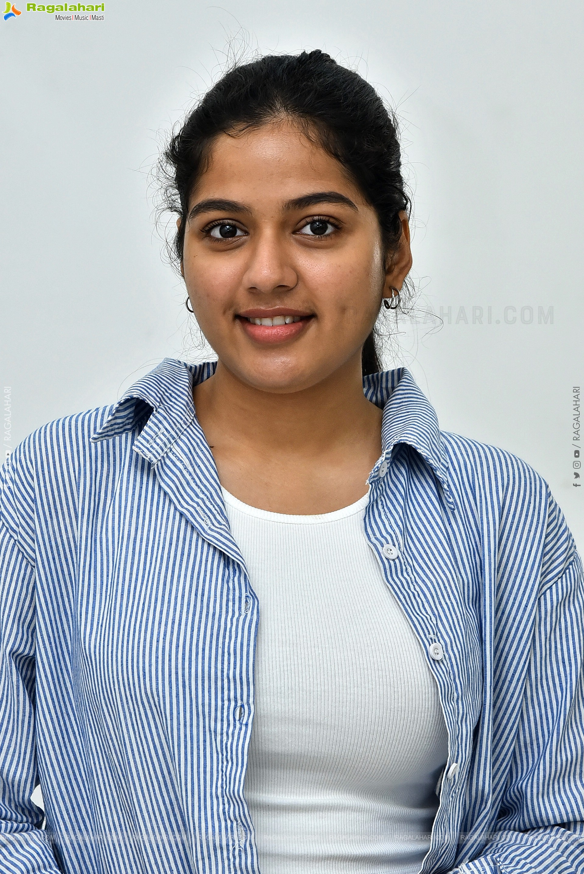 Tejaswi Rao at Raju Weds Rambai Interview, HD Gallery