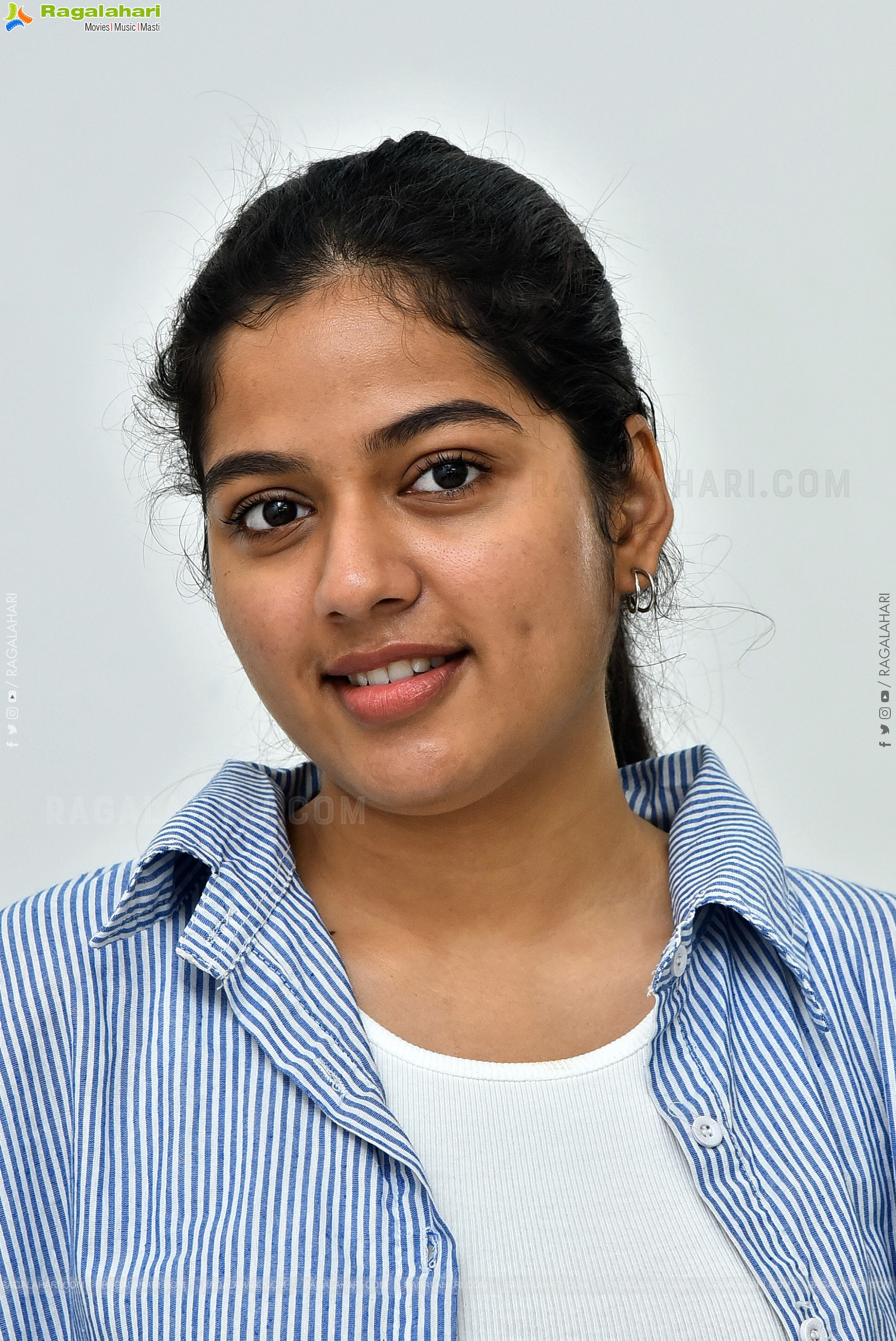 Tejaswi Rao at Raju Weds Rambai Interview, HD Gallery