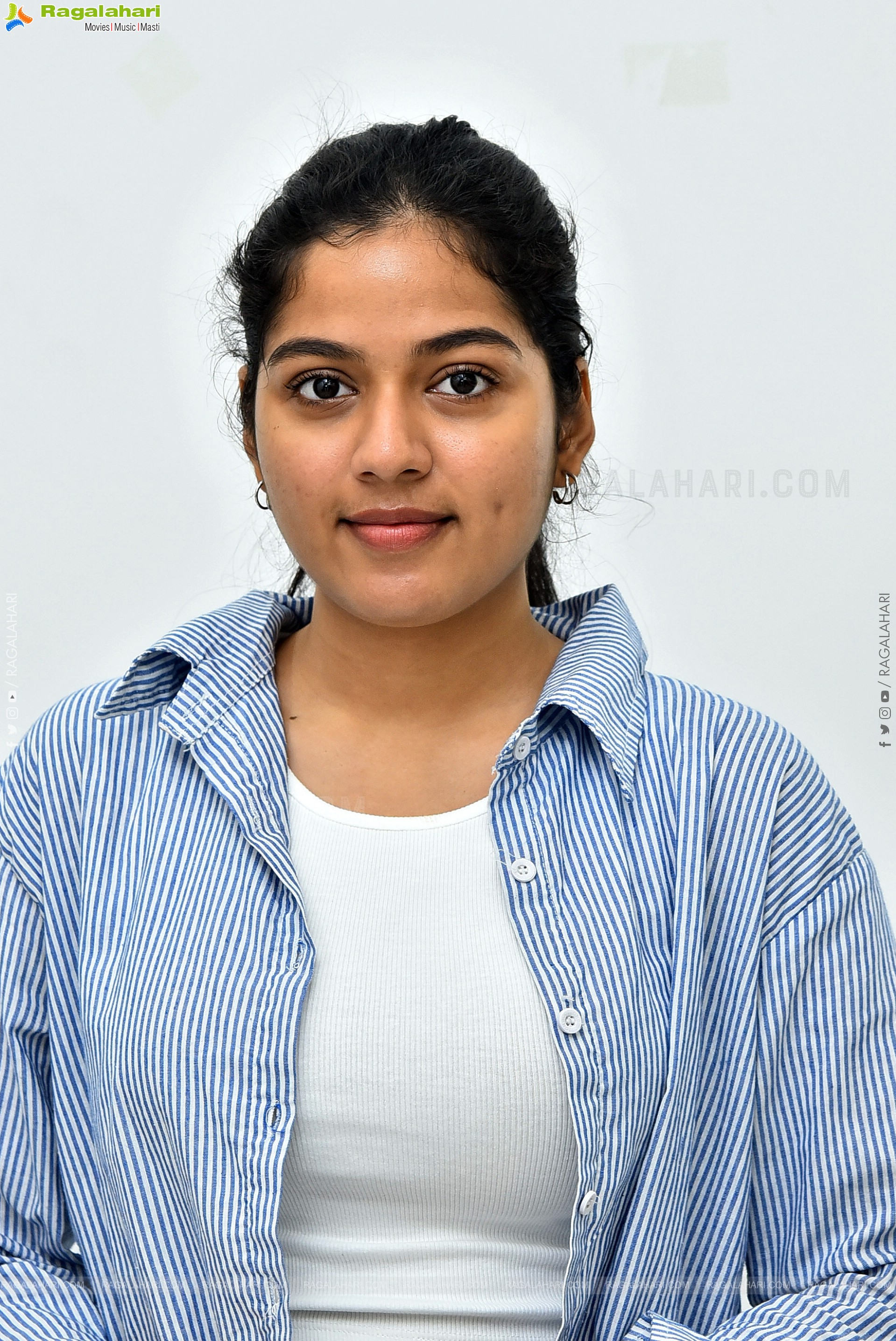 Tejaswi Rao at Raju Weds Rambai Interview, HD Gallery