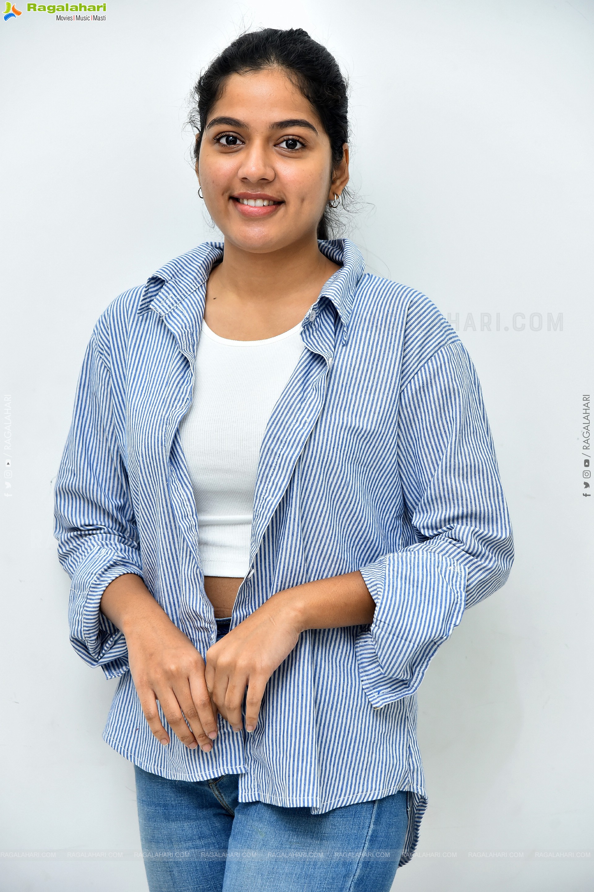 Tejaswi Rao at Raju Weds Rambai Interview, HD Gallery