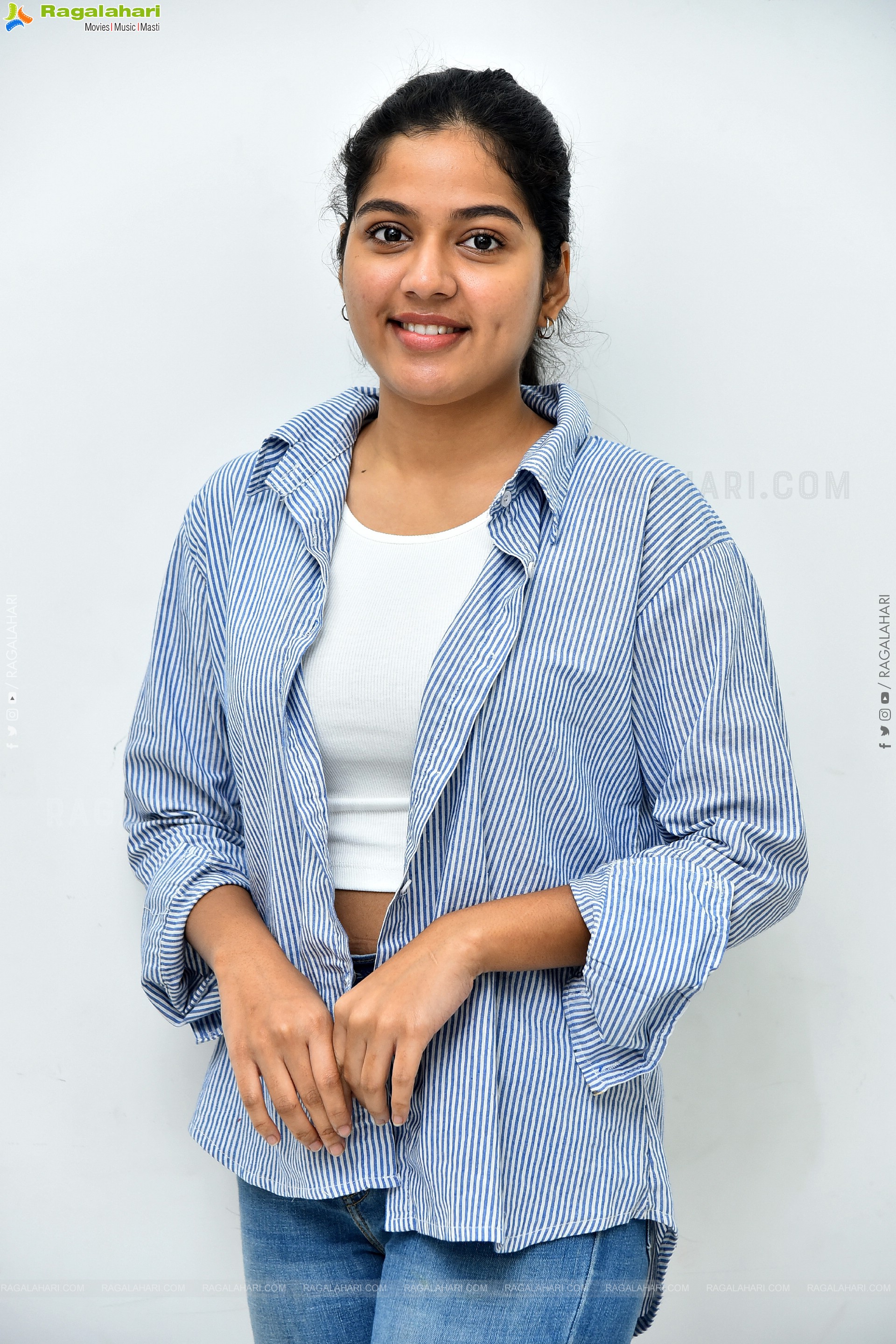 Tejaswi Rao at Raju Weds Rambai Interview, HD Gallery