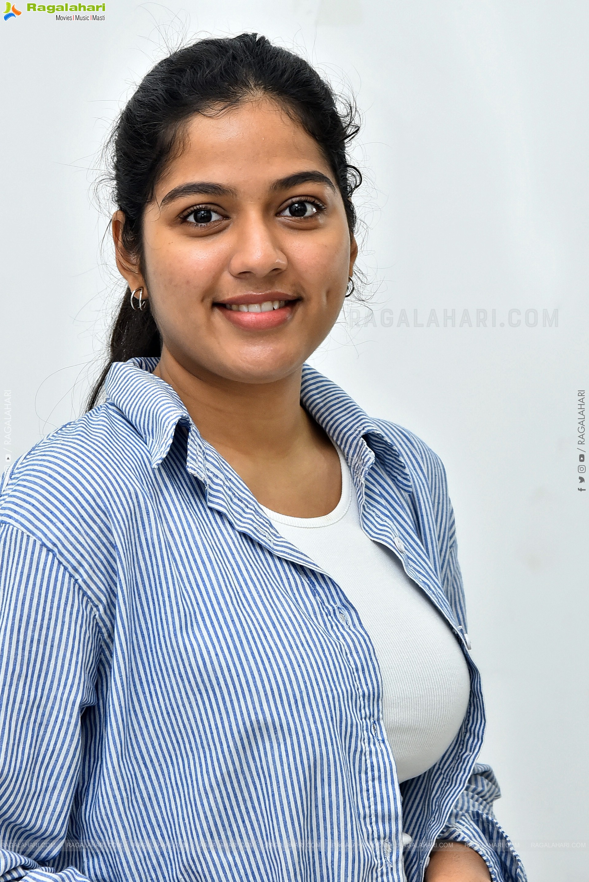 Tejaswi Rao at Raju Weds Rambai Interview, HD Gallery