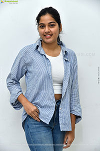 Tejaswi Rao at Raju Weds Rambai Interview, HD Gallery