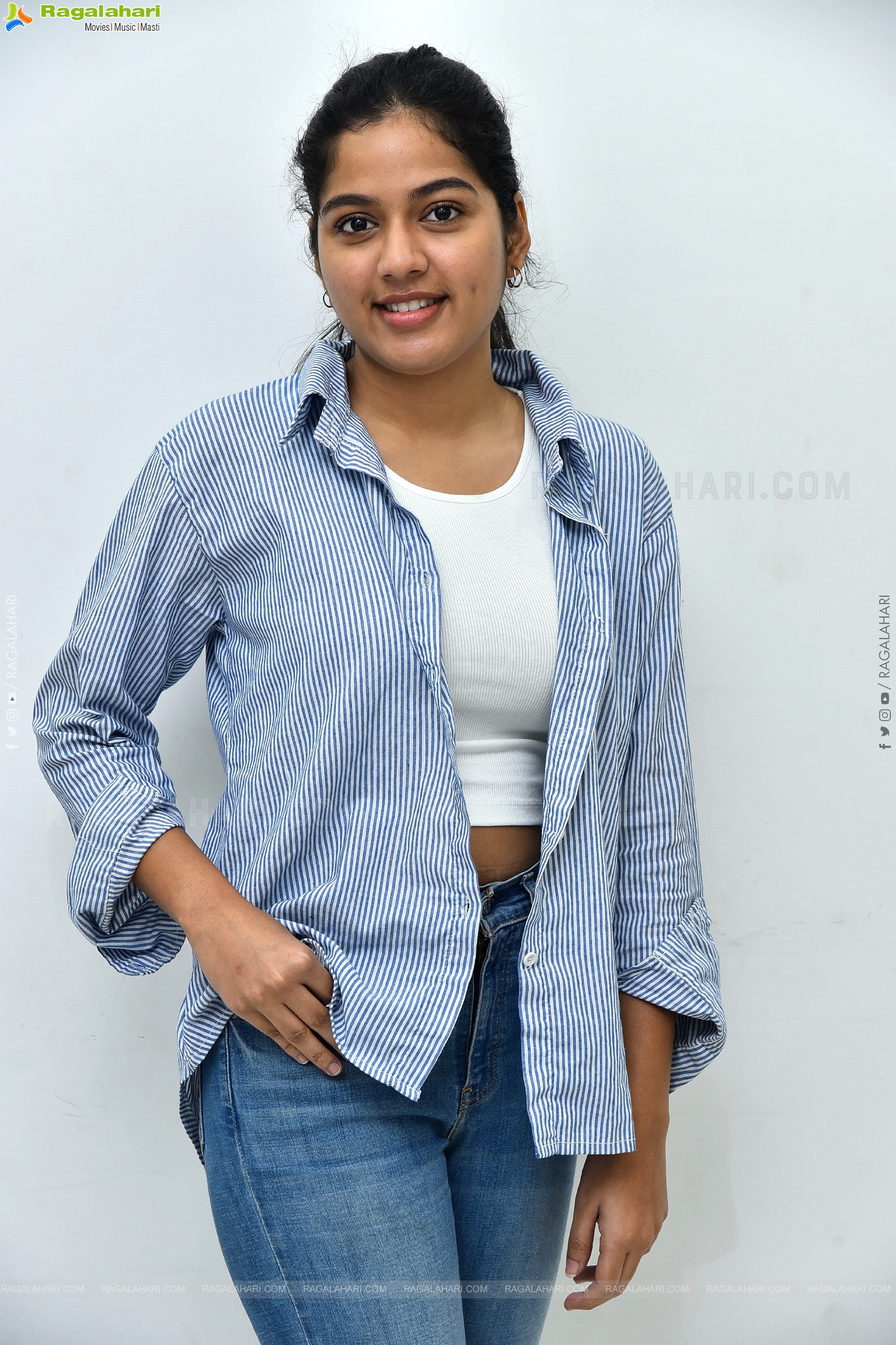 Tejaswi Rao at Raju Weds Rambai Interview, HD Gallery
