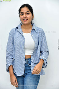 Tejaswi Rao at Raju Weds Rambai Interview, HD Gallery