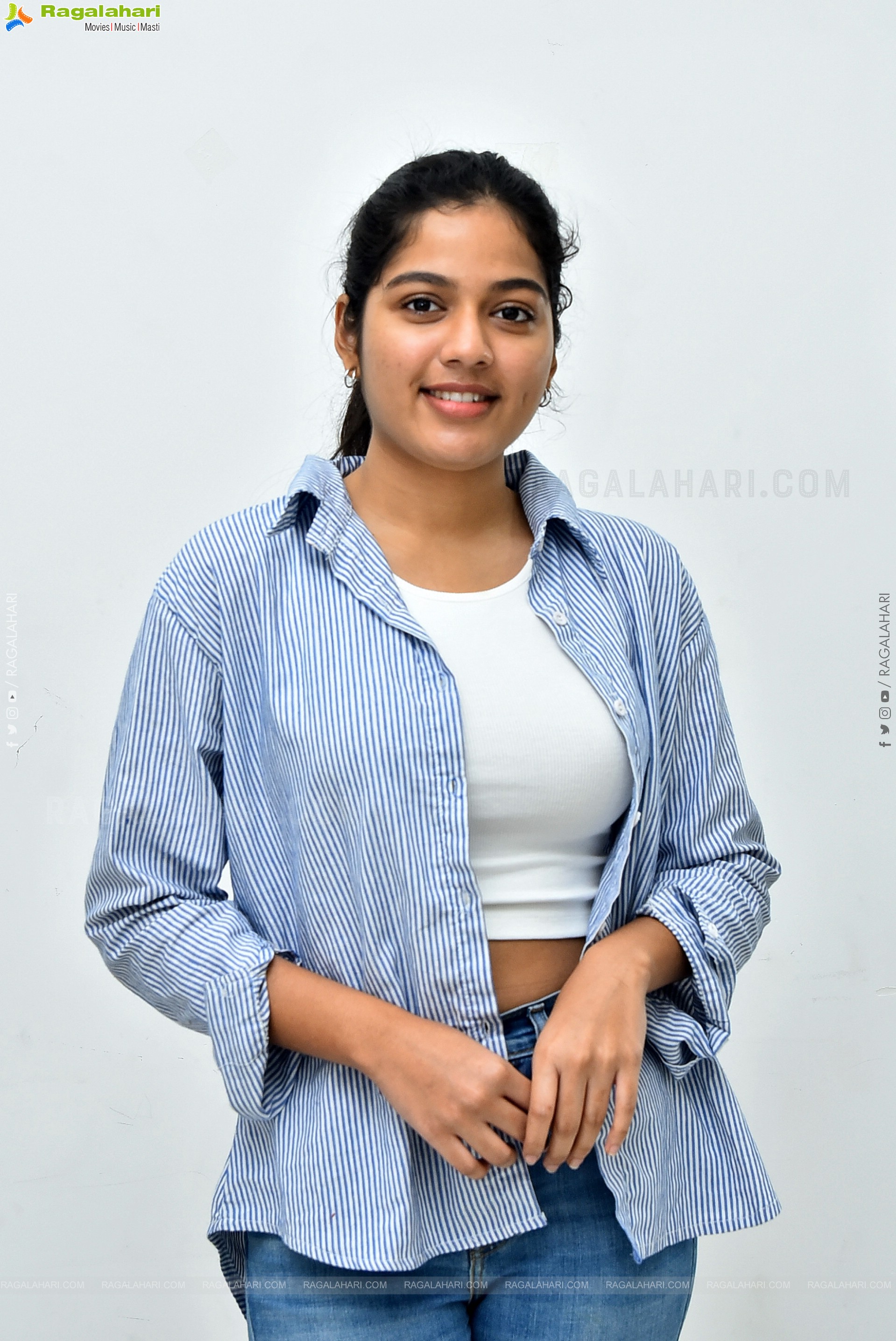 Tejaswi Rao at Raju Weds Rambai Interview, HD Gallery