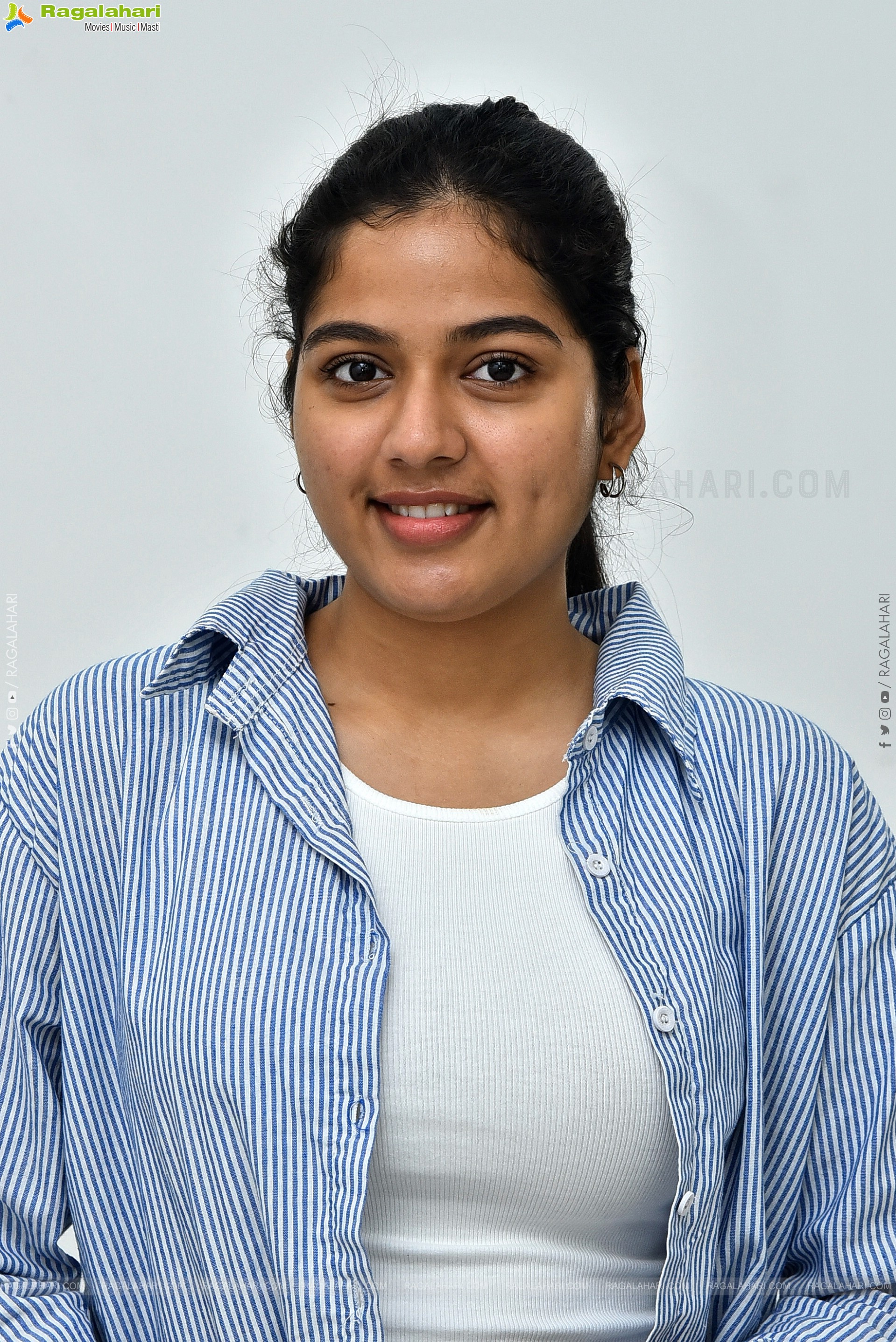 Tejaswi Rao at Raju Weds Rambai Interview, HD Gallery