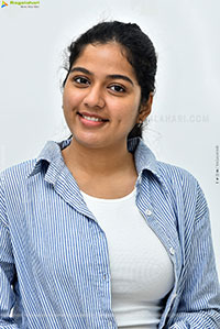 Tejaswi Rao at Raju Weds Rambai Interview, HD Gallery