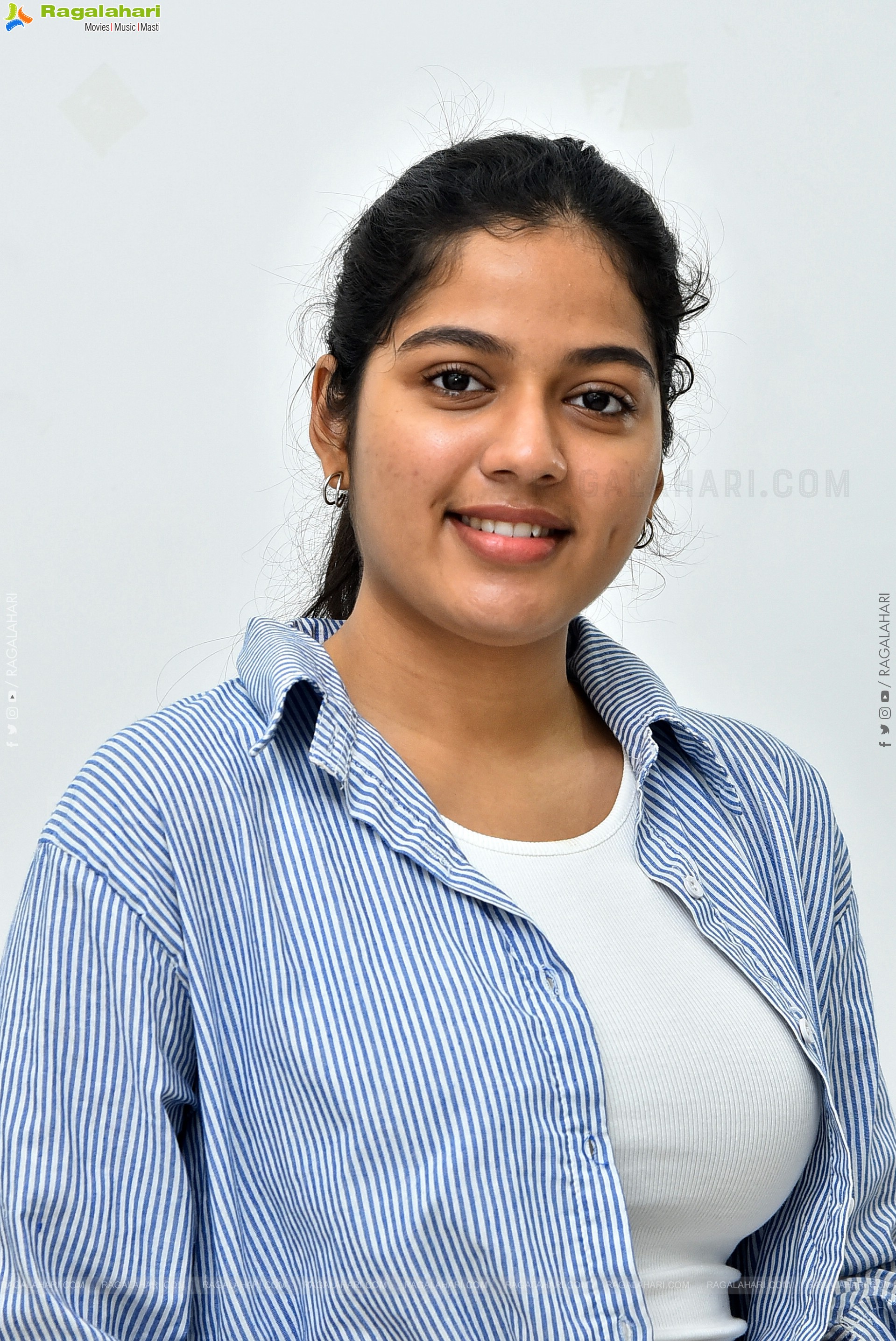 Tejaswi Rao at Raju Weds Rambai Interview, HD Gallery