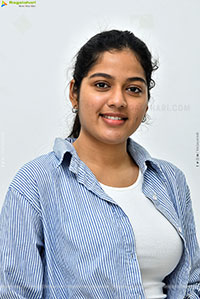 Tejaswi Rao at Raju Weds Rambai Interview, HD Gallery