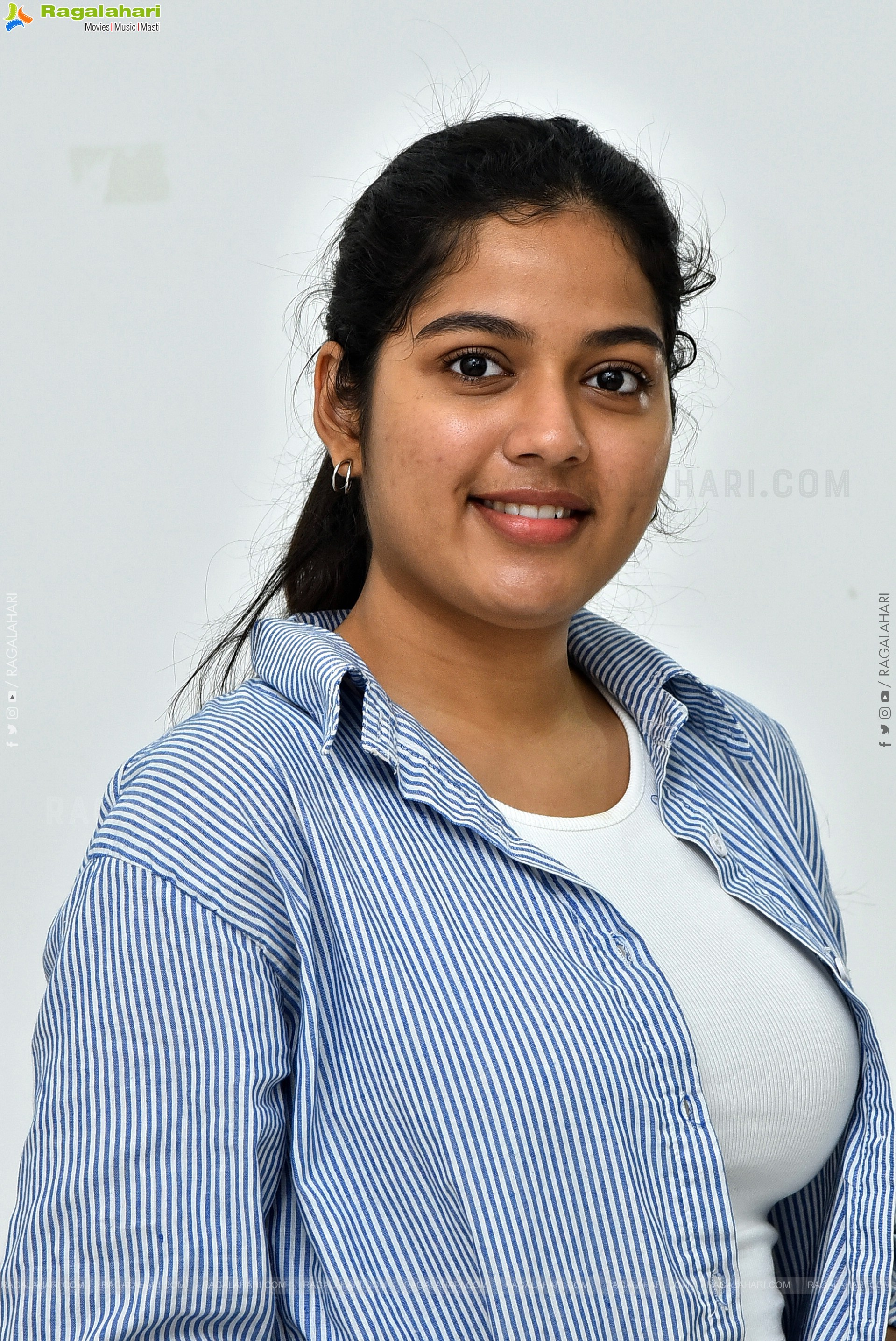 Tejaswi Rao at Raju Weds Rambai Interview, HD Gallery