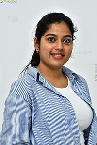 Tejaswi Rao at Raju Weds Rambai Interview, HD Gallery