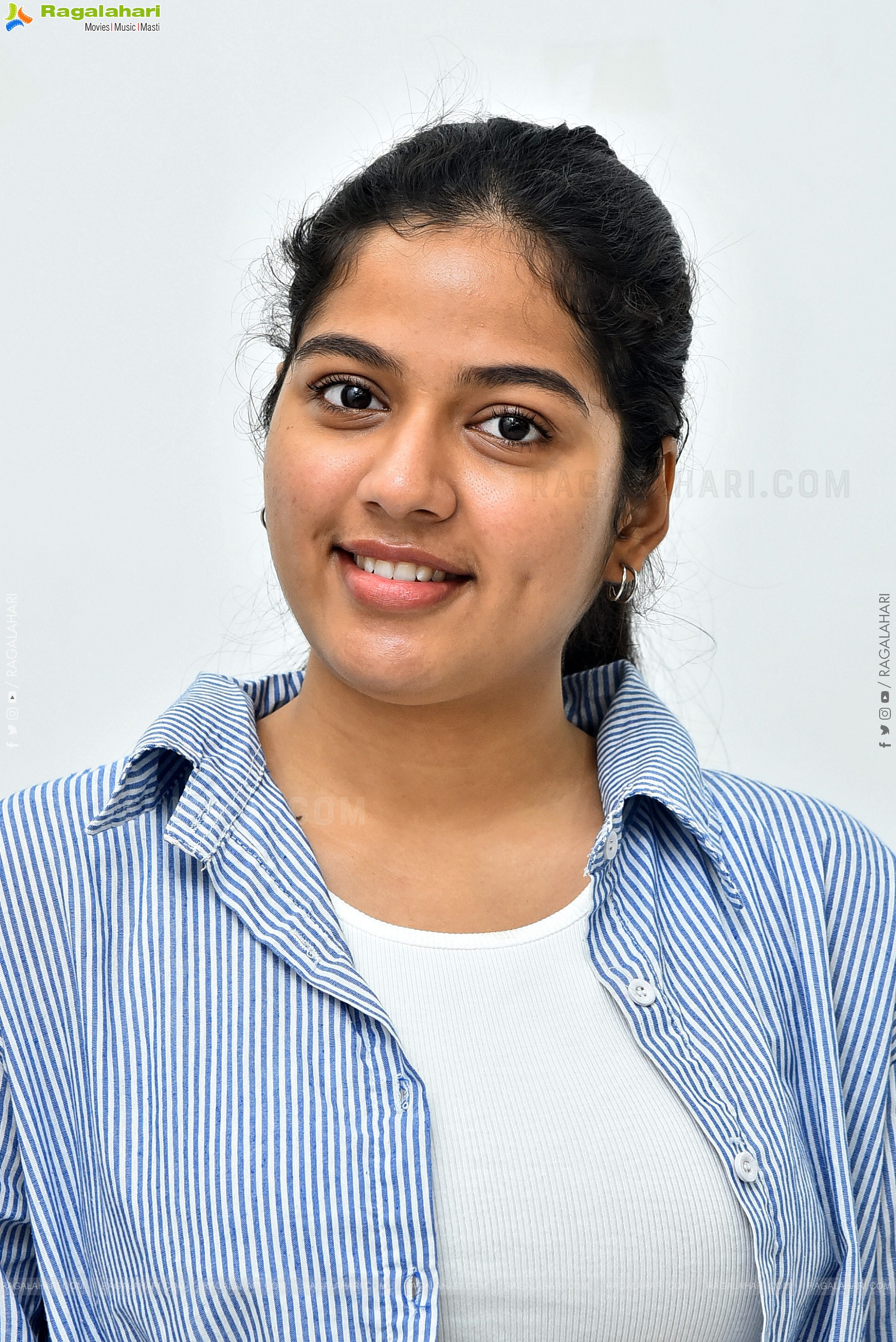 Tejaswi Rao at Raju Weds Rambai Interview, HD Gallery