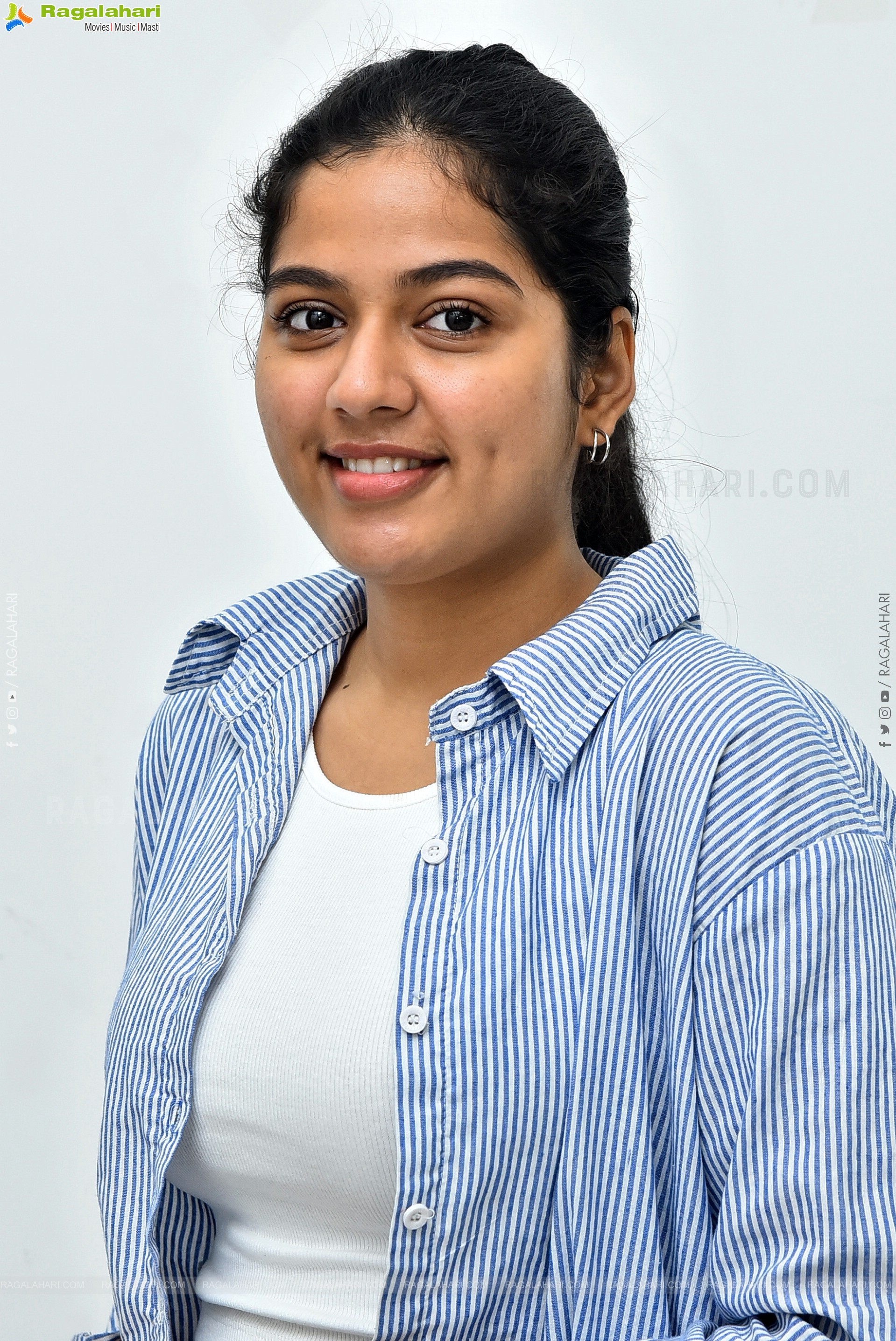 Tejaswi Rao at Raju Weds Rambai Interview, HD Gallery