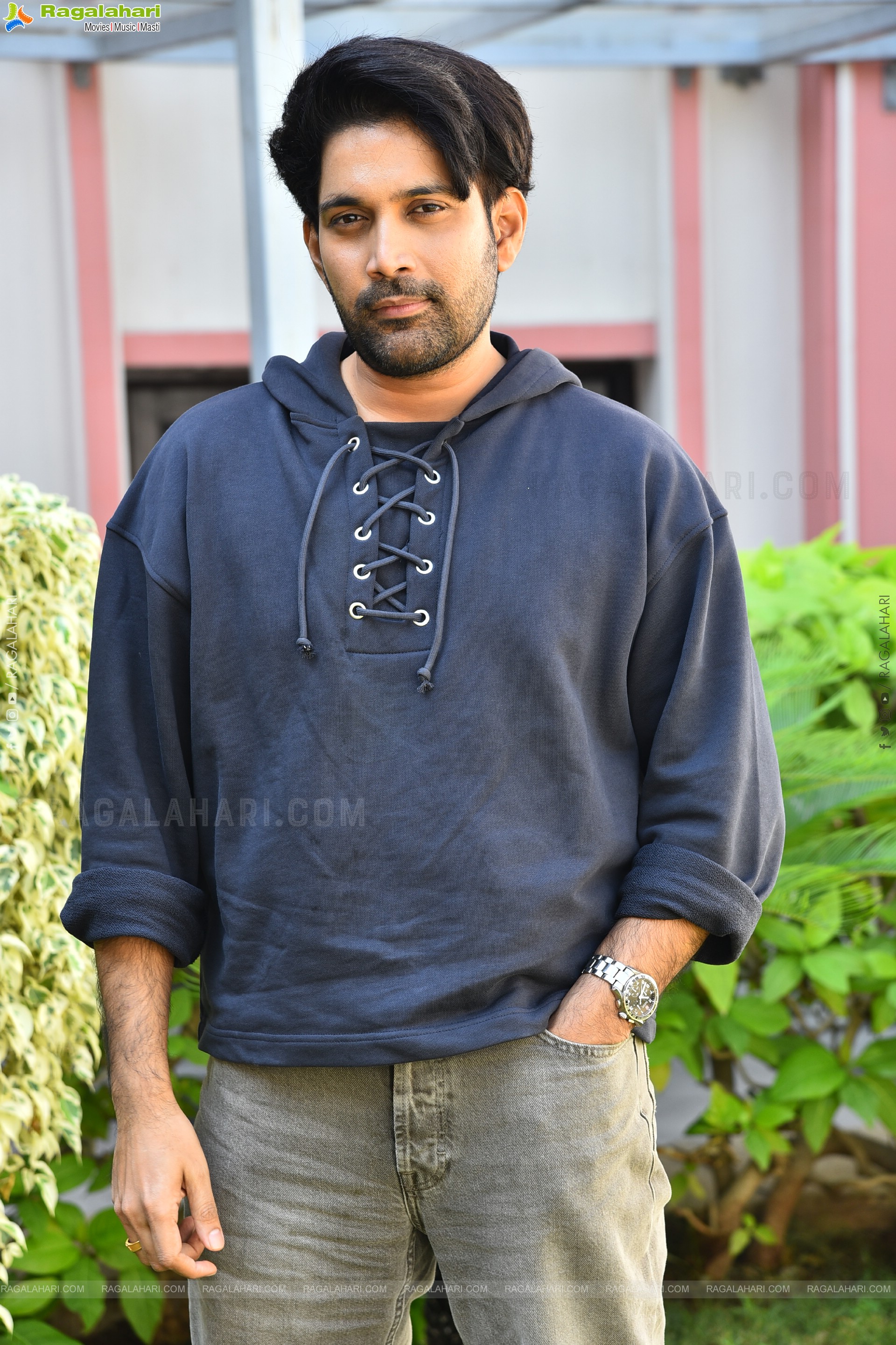 Vikranth Reddy at Santhana Prapthirasthu Interview, HD Gallery