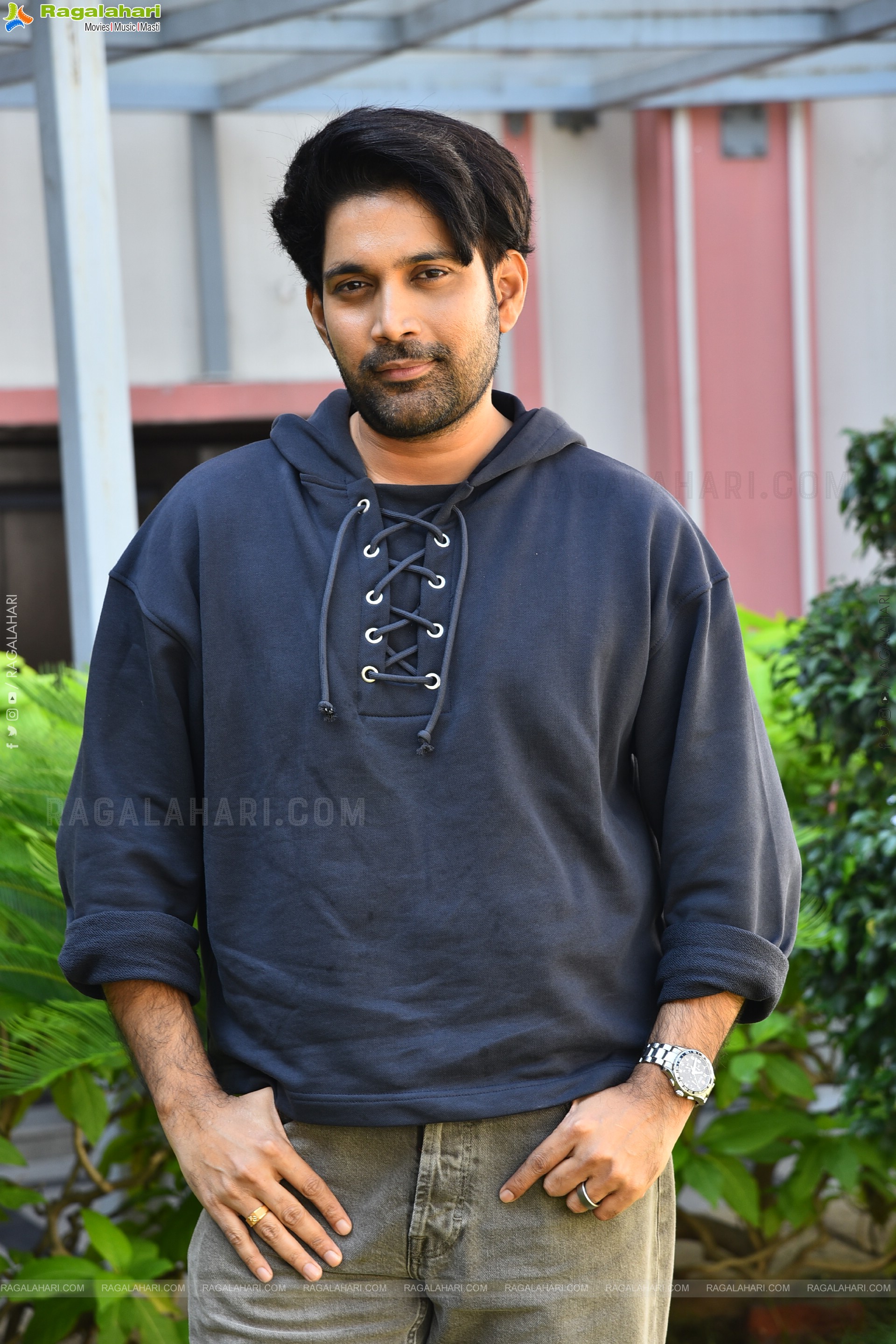 Vikranth Reddy at Santhana Prapthirasthu Interview, HD Gallery