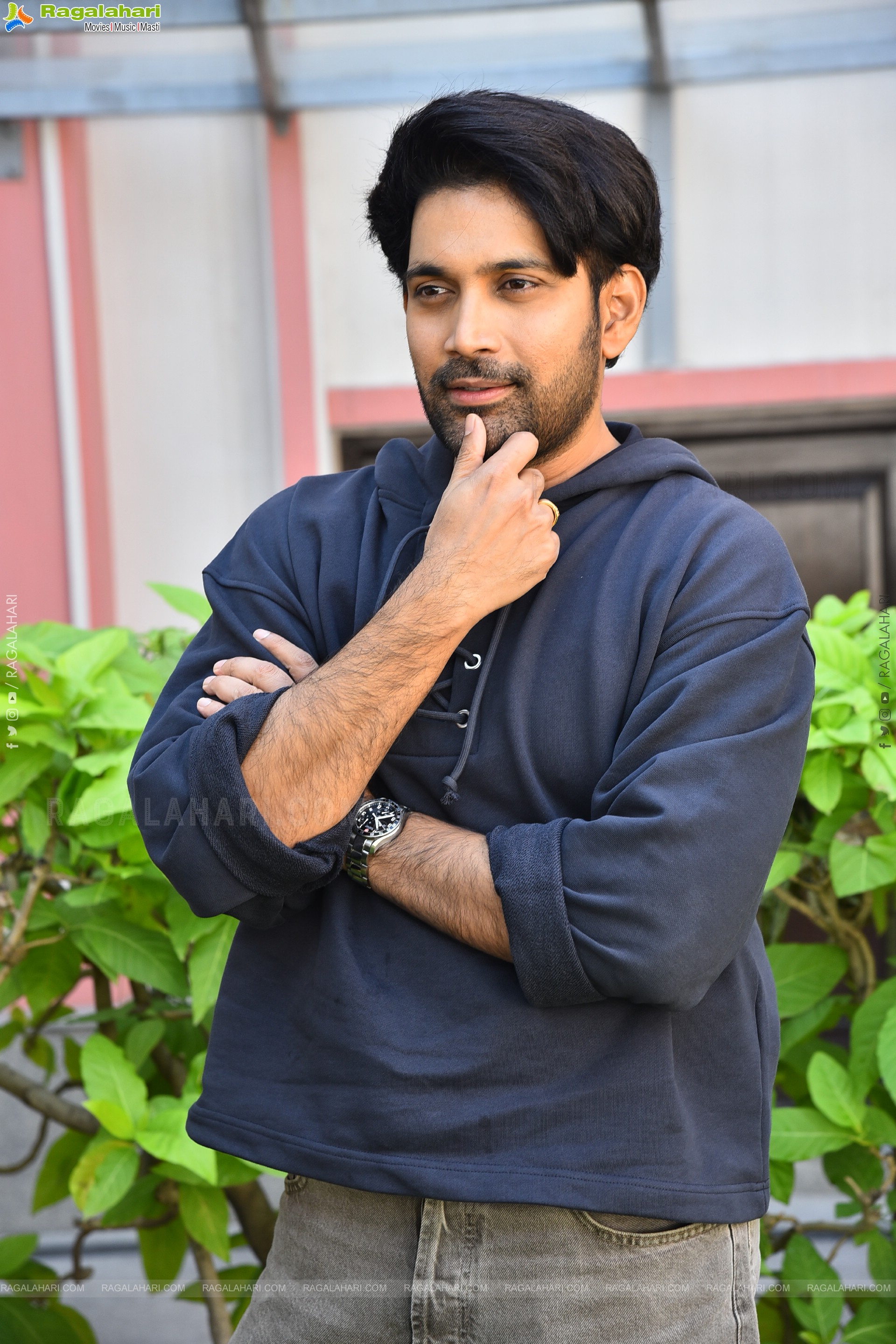 Vikranth Reddy at Santhana Prapthirasthu Interview, HD Gallery