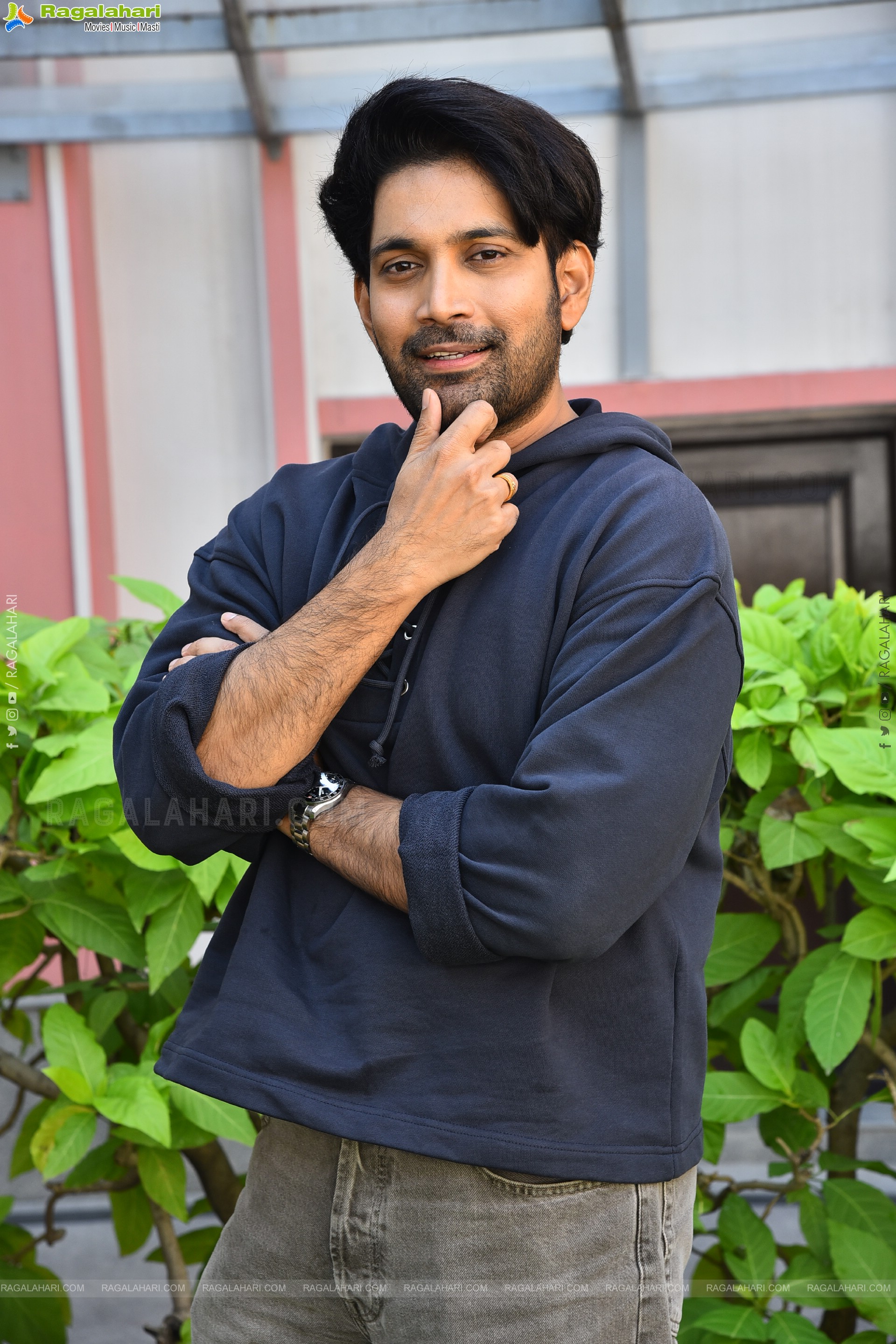 Vikranth Reddy at Santhana Prapthirasthu Interview, HD Gallery