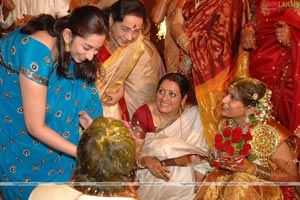 Jyothi(Vijaya Nirmala's Niece)-Akul Balaji Wedding Function