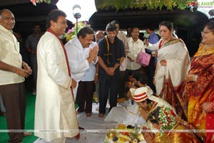 Jyothi(Vijaya Nirmala's Niece)-Akul Balaji Wedding Function