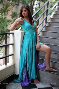 Bhanu Sri Mehra Open Back Slit Dress