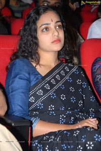 Okkadine Nithya Menen in Saree