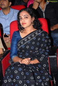 Okkadine Nithya Menen in Saree