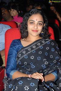 Okkadine Nithya Menen in Saree