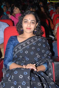 Okkadine Nithya Menen in Saree