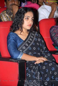 Okkadine Nithya Menen in Saree