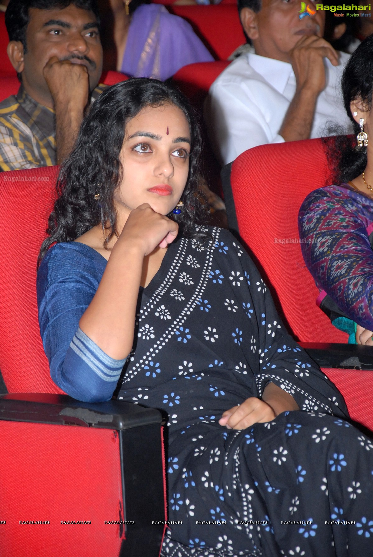 Beautiful Nithya Menen at Okkadine Audio Release Function - Photo Gallery