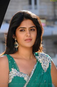 Deeksha Seth in Georgette Saree