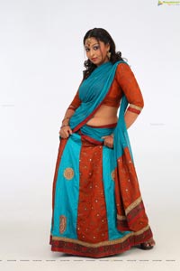 Divya Prabha Hot Saree Stills