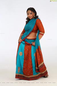 Divya Prabha Hot Saree Stills