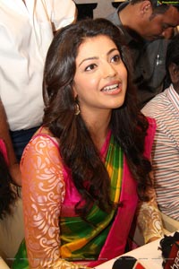 Kajal Agarwal in Pink Saree