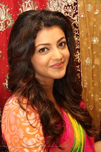 Kajal Agarwal in Pink Saree