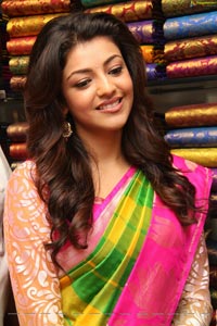 Kajal Agarwal in Pink Saree