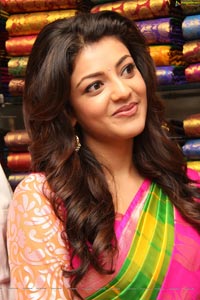 Kajal Agarwal in Pink Saree