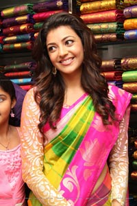 Kajal Agarwal in Pink Saree