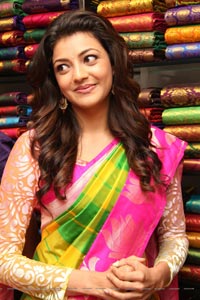 Kajal Agarwal in Pink Saree