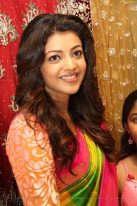 Kajal Agarwal in Pink Saree