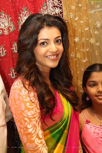 Kajal Agarwal in Pink Saree