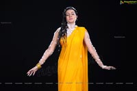 Neelam Upadhayaya in Yellow Saree