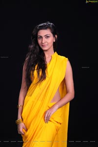 Neelam Upadhayaya in Yellow Saree