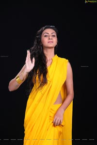 Neelam Upadhayaya in Yellow Saree